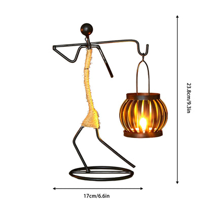 Metal Candle Holder Home Decor Accessories African Candlesticks for Candles Decorative Chandeliers Candle Wedding Centerpieces